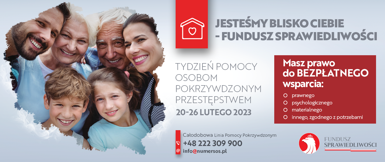 Tydzień Pomocy Pokrzywdzonym banner